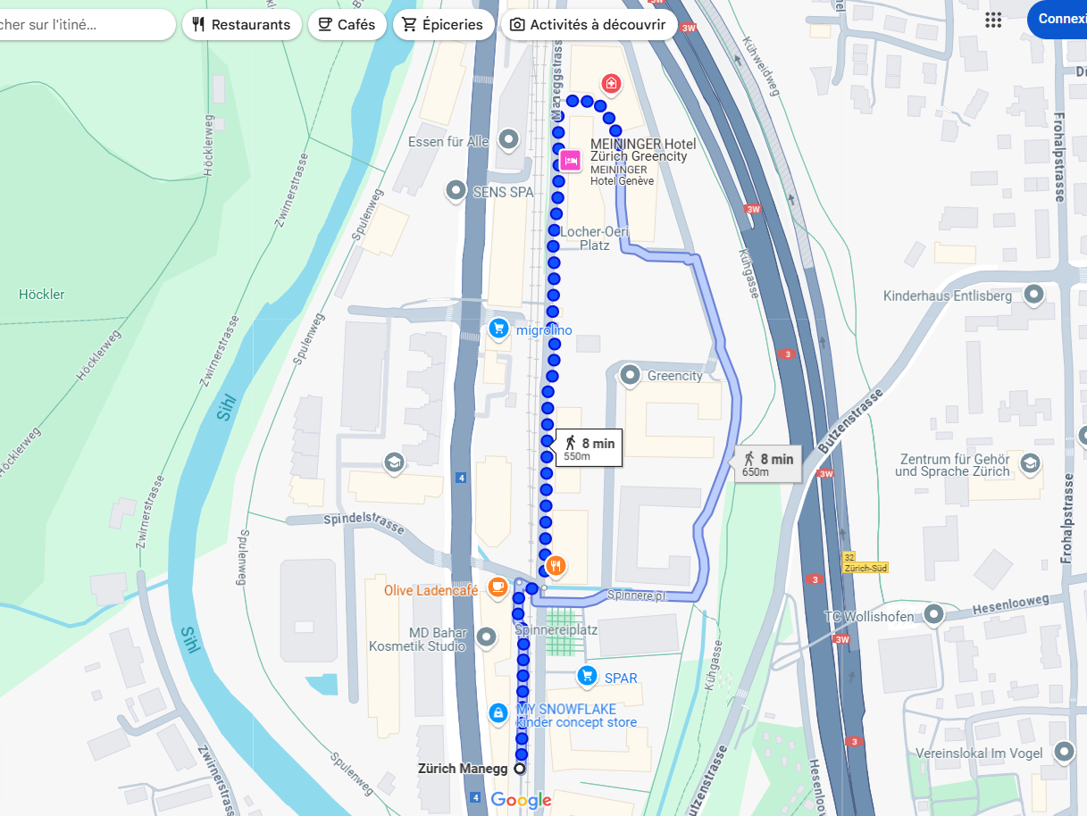 Walking Route